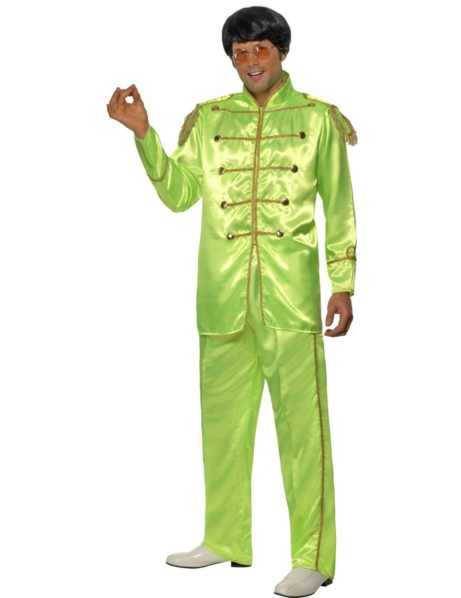 Deguisement Sgt Peppers homme vert