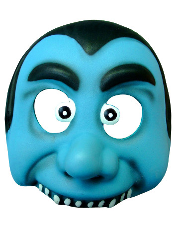 Masque vampire bleu enfant Halloween