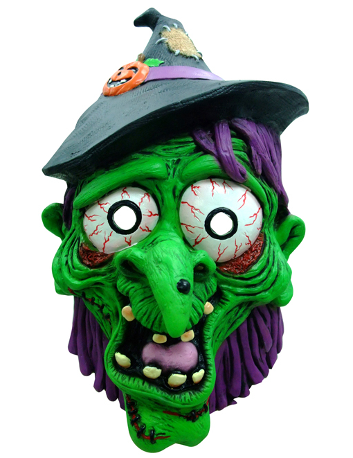 Masque sorcière adulte Halloween