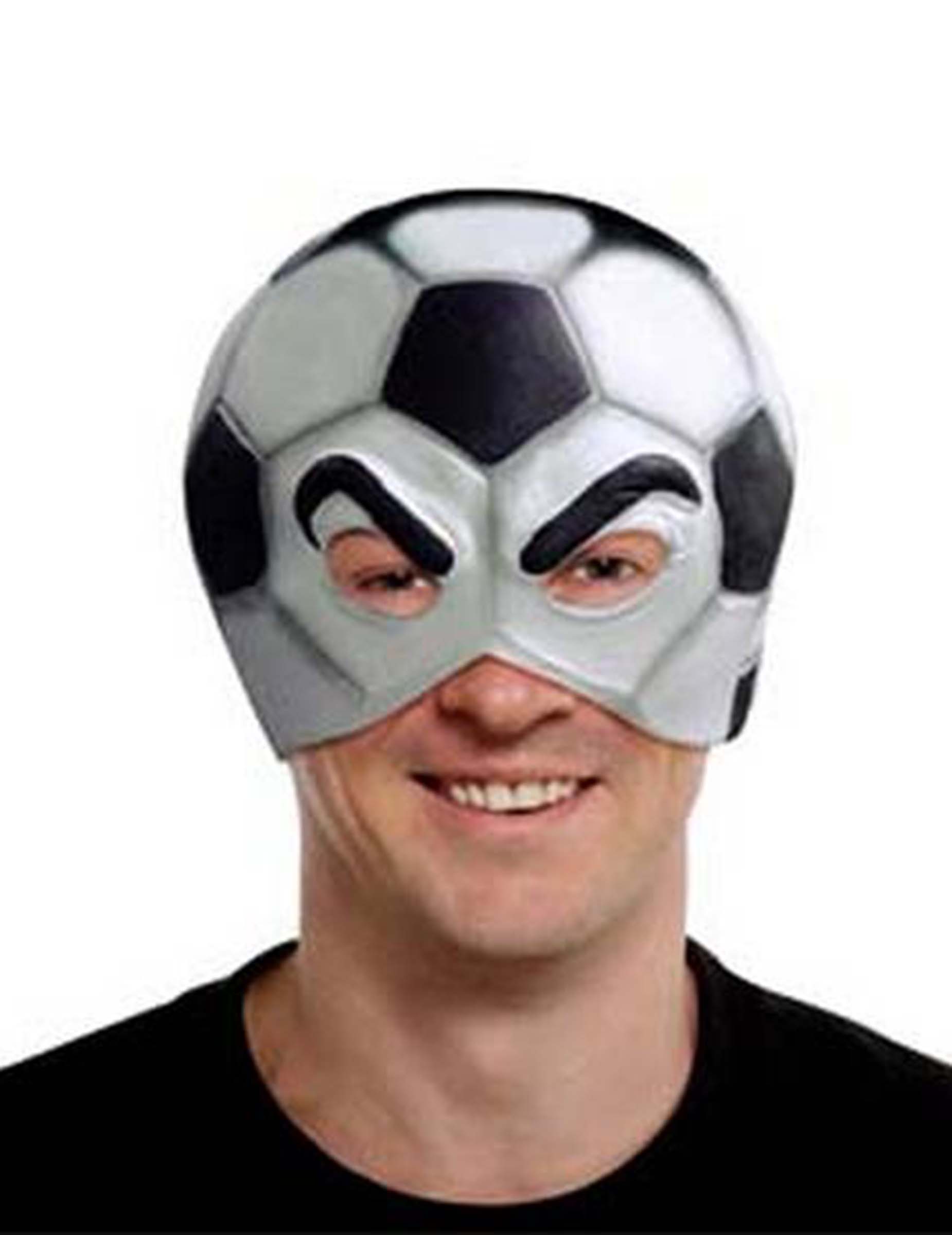 Masque ballon de football adulte