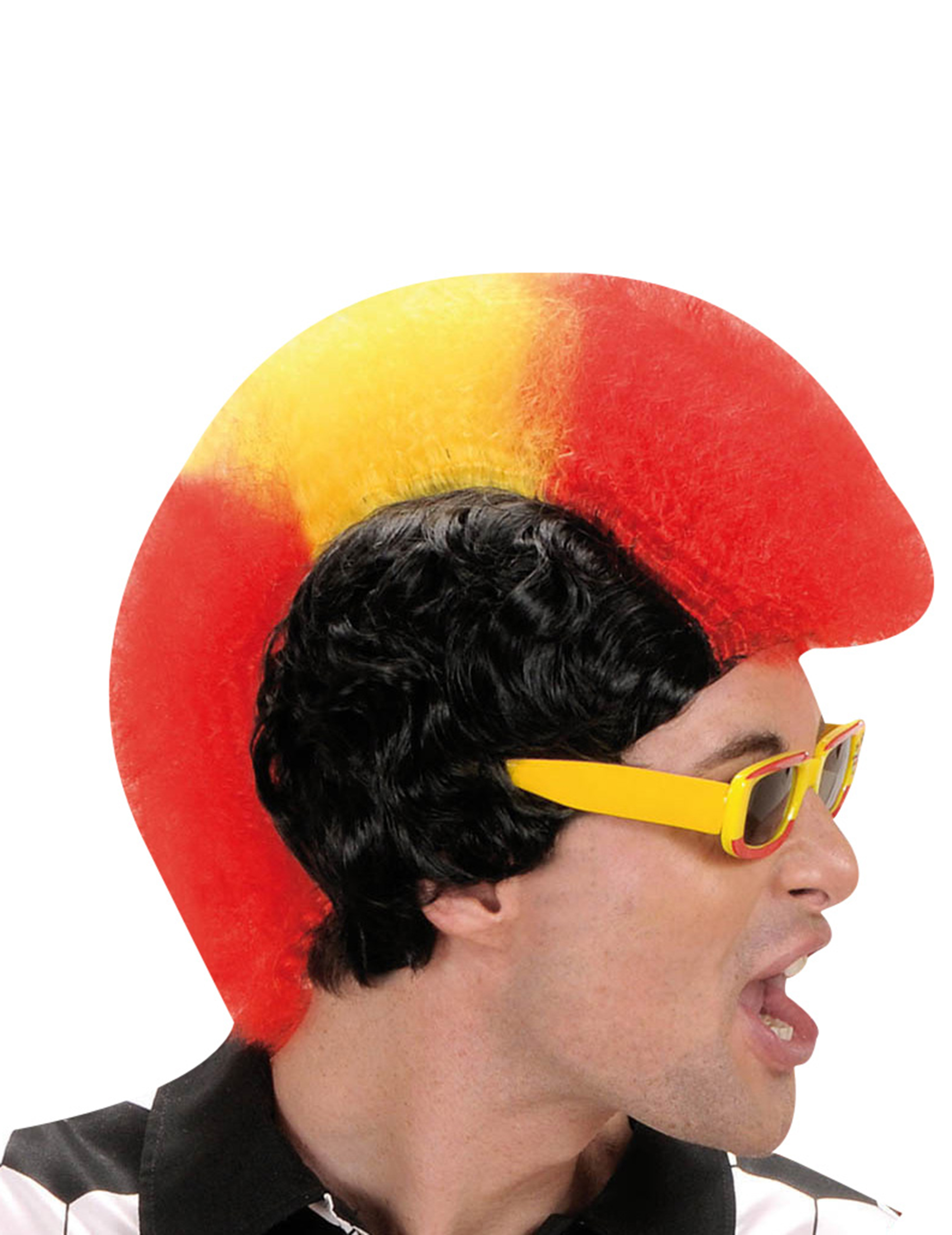 Perruque supporter Espagne homme