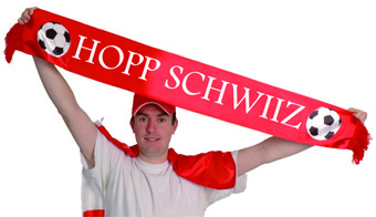 Echarpe supporter suisse