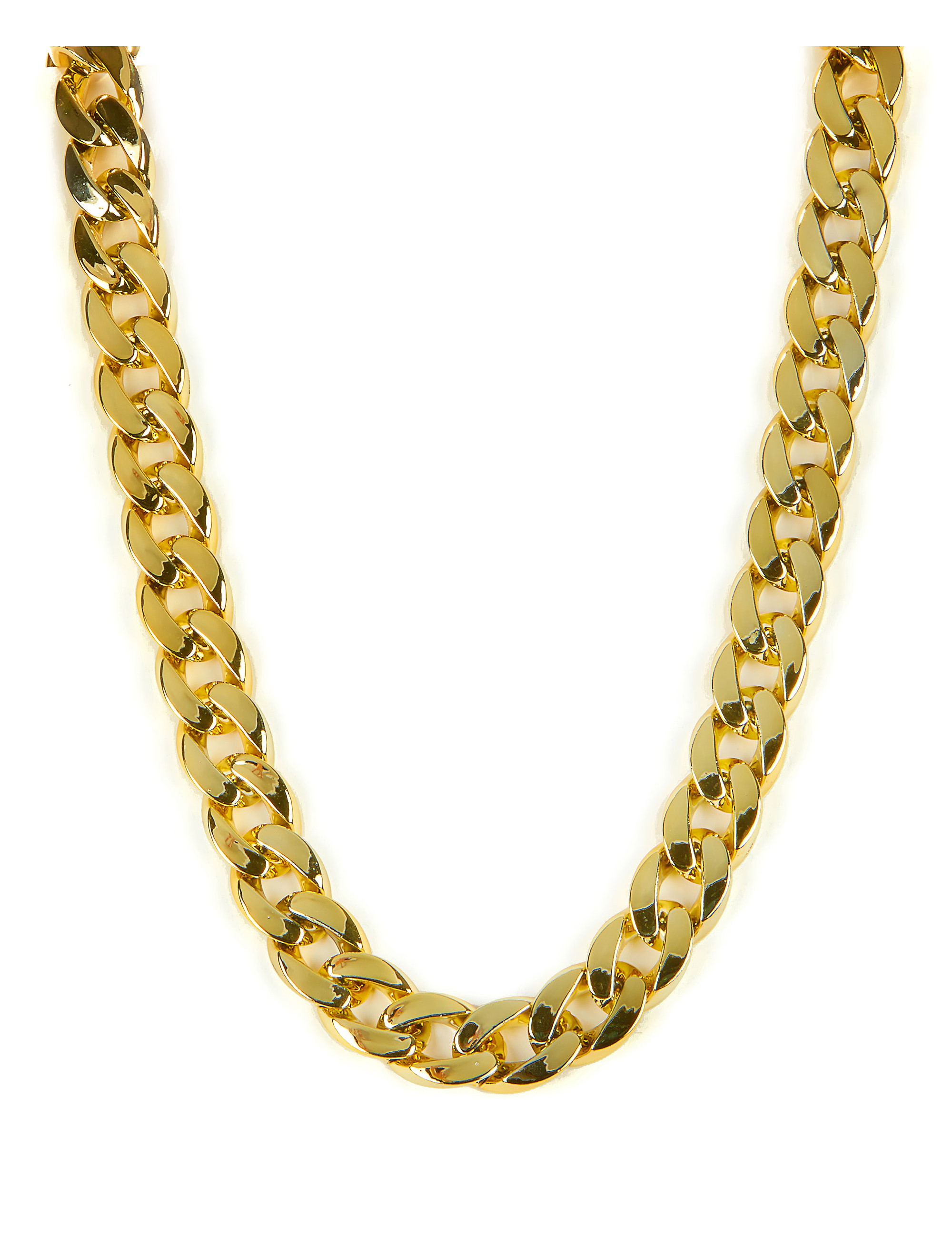 Chaîne bling bling or adulte