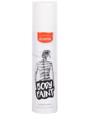 Spray corps et cheveux blanc