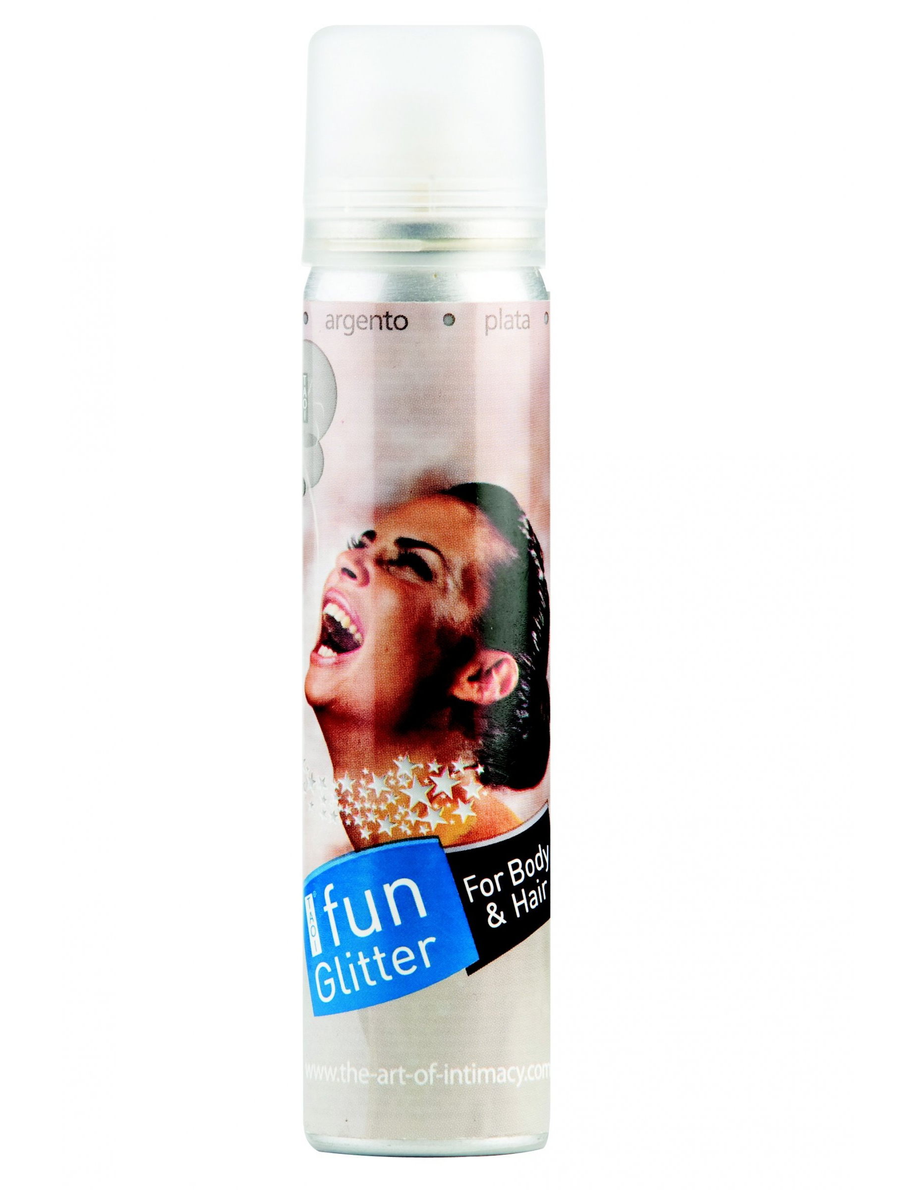 Spray corps et cheveux argent