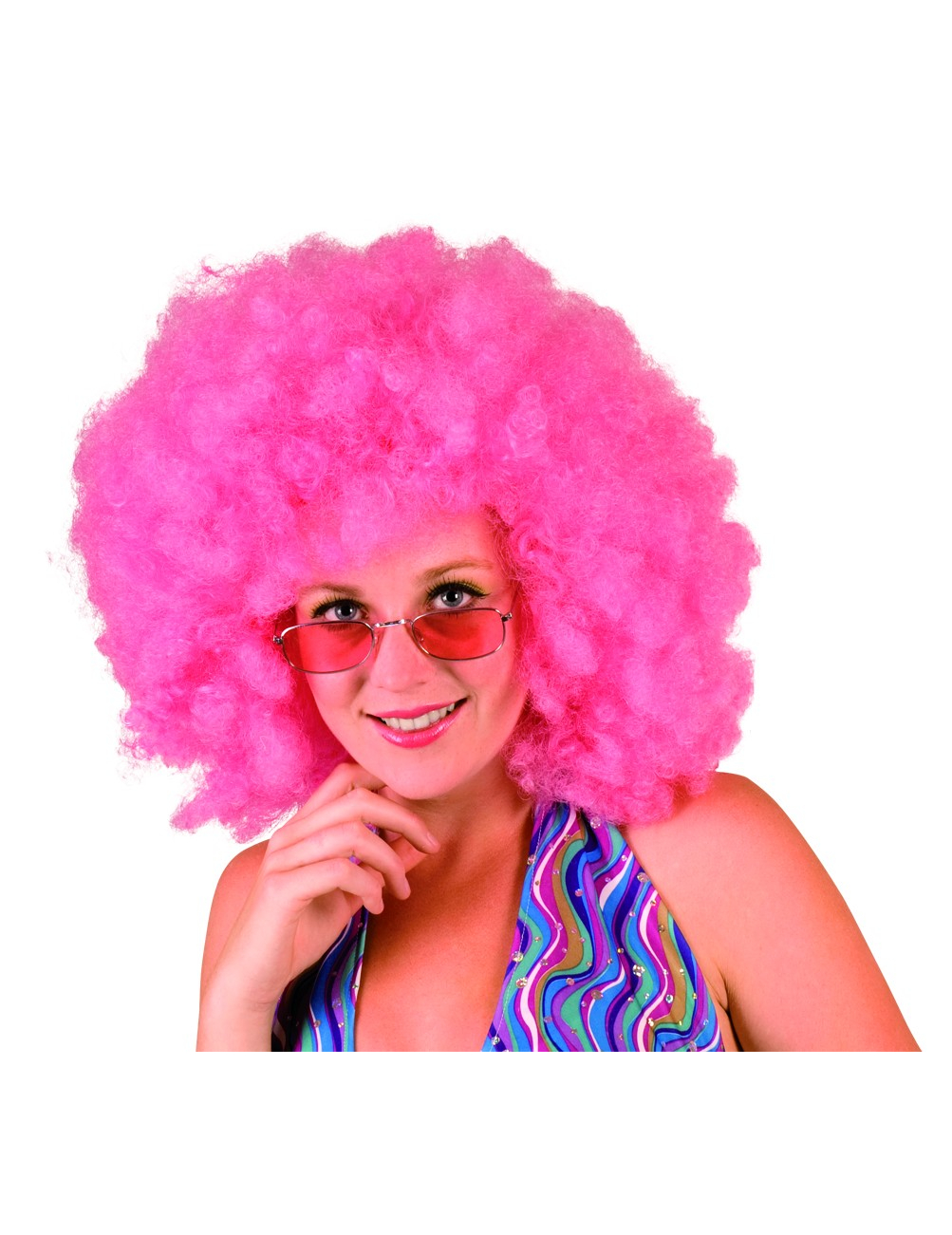 Perruque afro rose