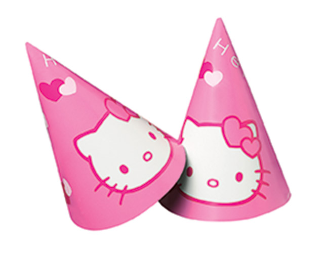 6 chapeaux Hello Kitty