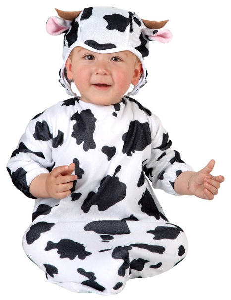 Déguisement vache bébé