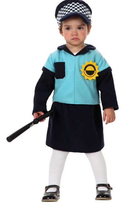 Déguisement policière bébé