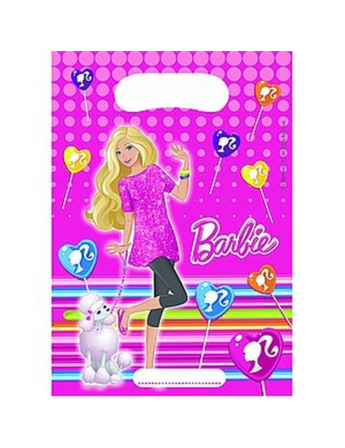 6 sacs de fête Barbie Cute Pets