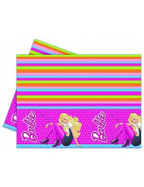 Nappe plastique Barbie Dollicious