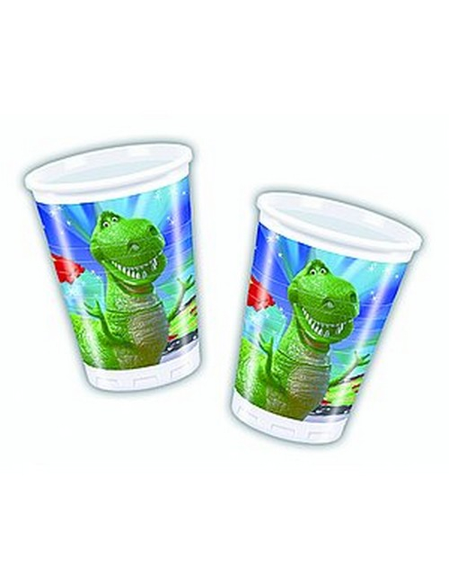 8 gobelets Toy Story Partysaurus