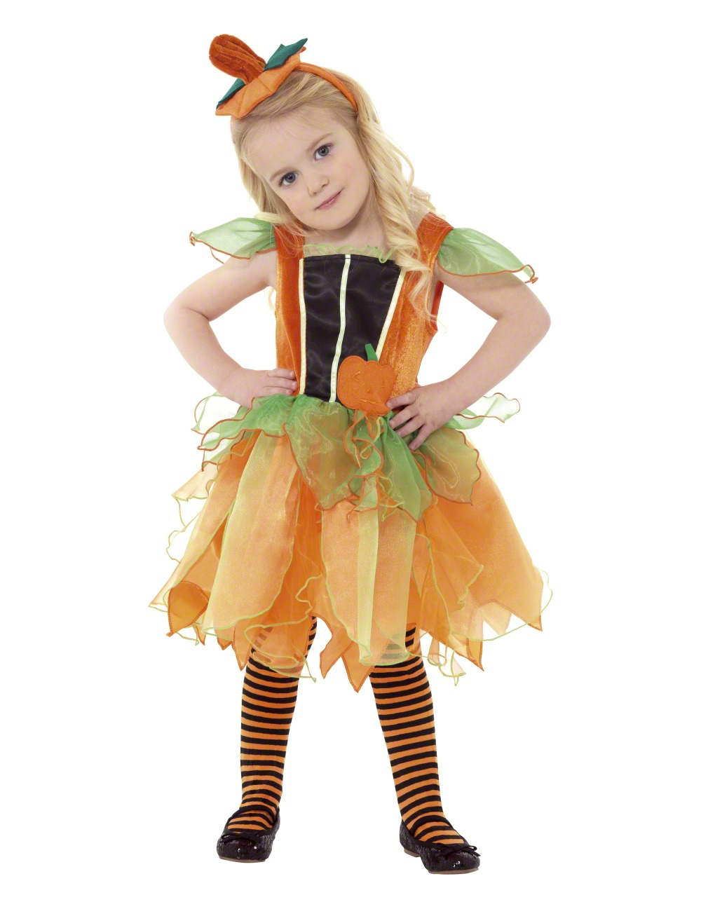 Déguisement citrouille fille Halloween