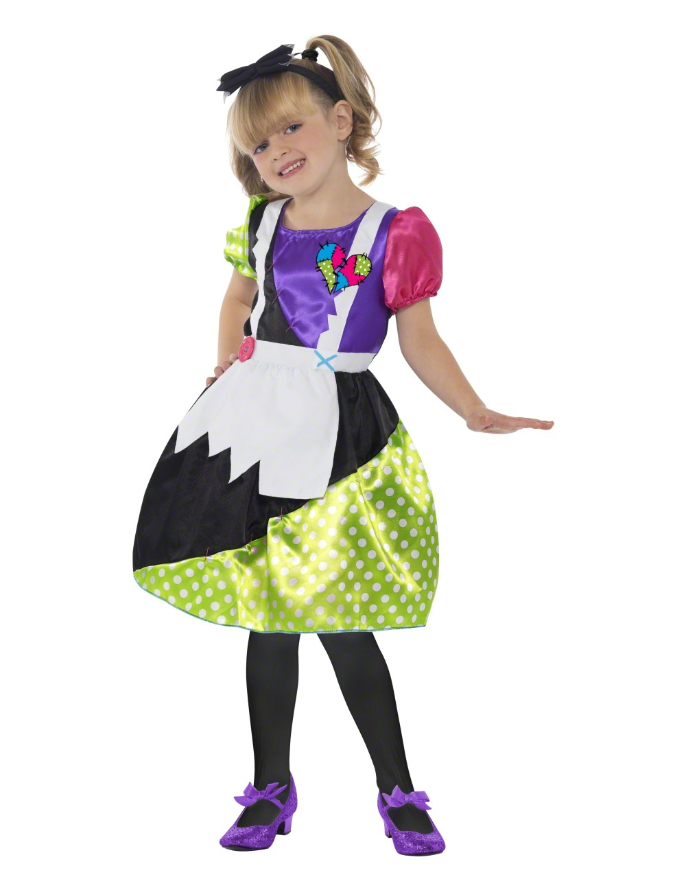 Déguisement poupée de chiffon fille Halloween