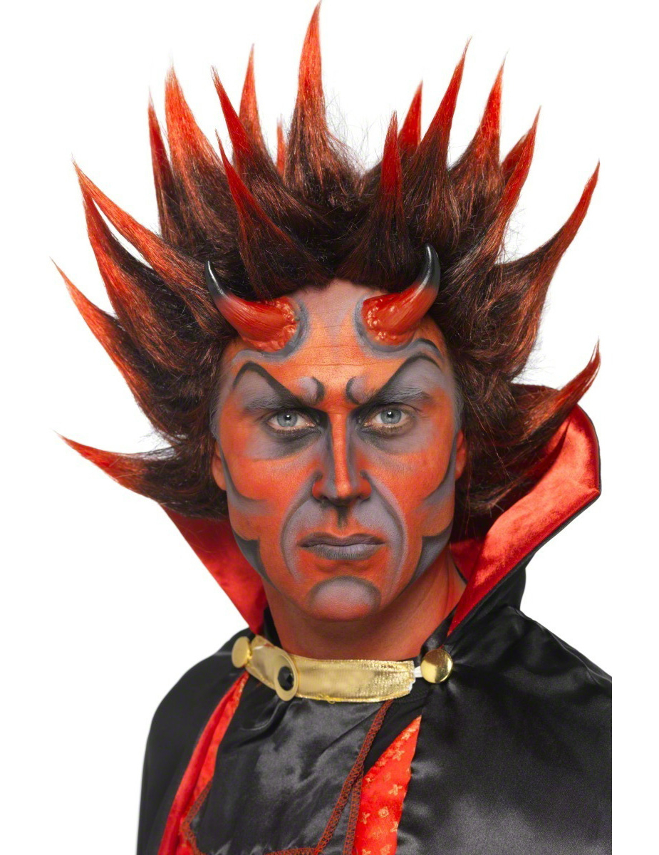 Perruque démon adulte Halloween