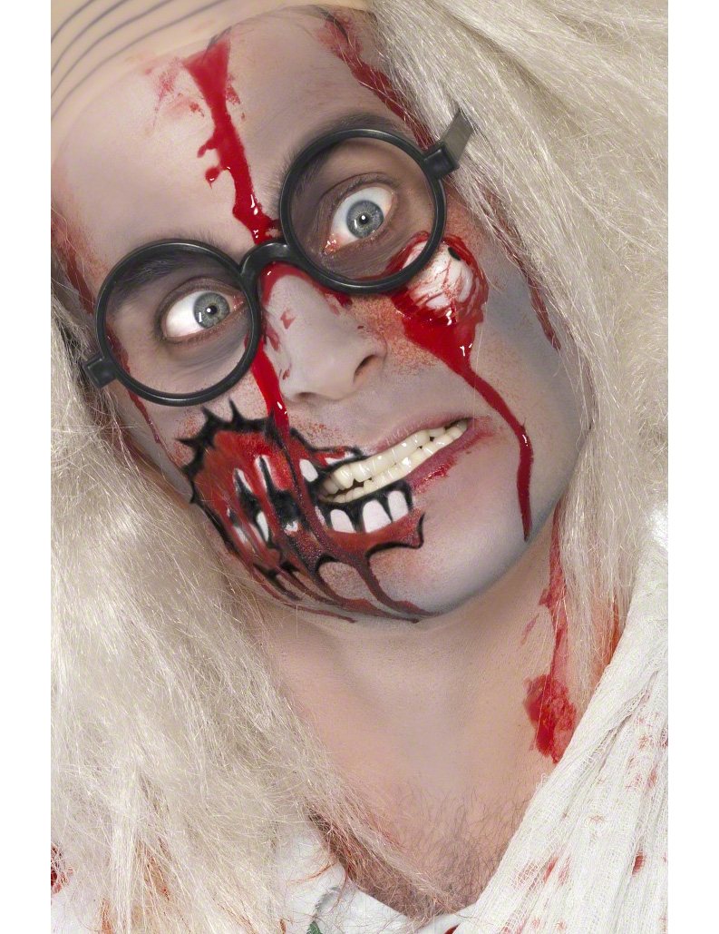 Kit maquillage zombie réaliste adulte Halloween