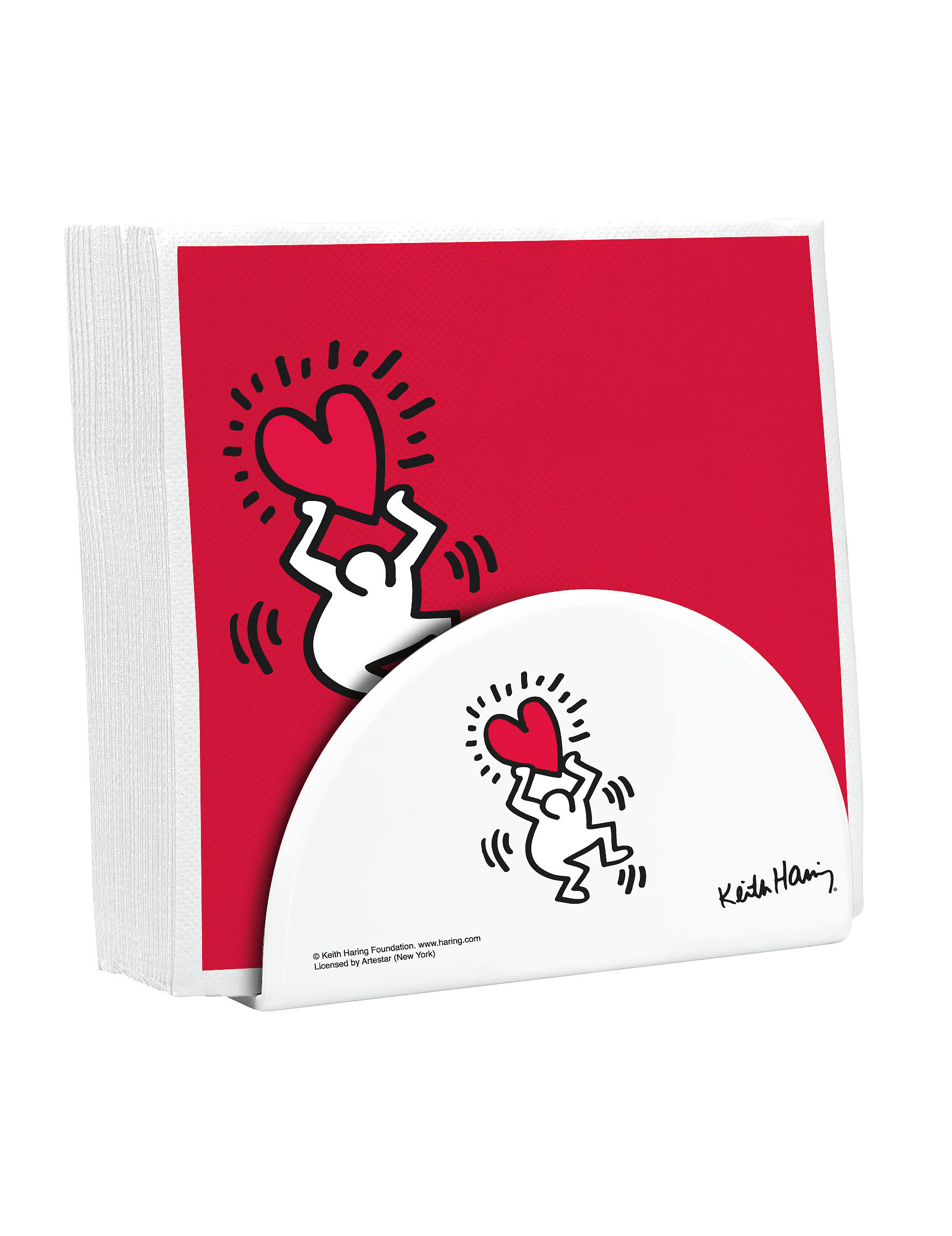 Porte serviettes Keith Haring