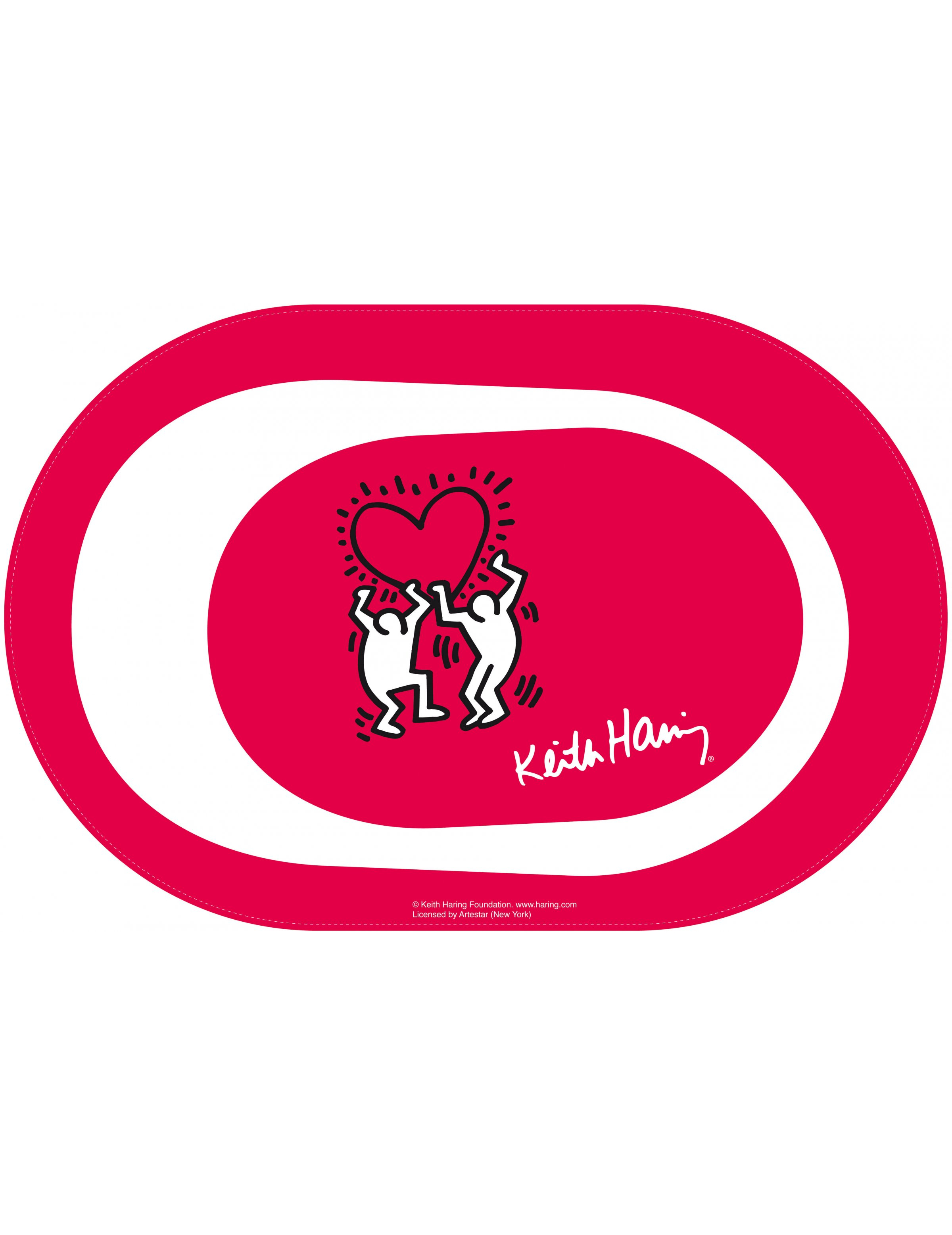 Set de table Keith Haring