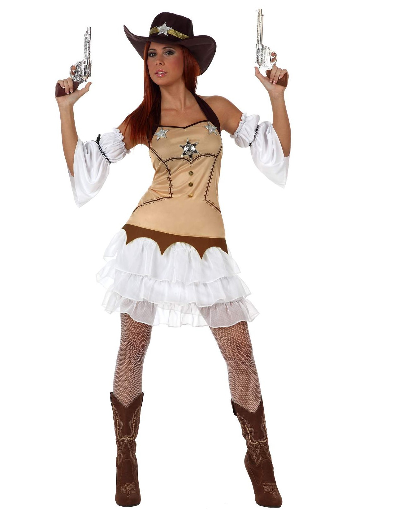 Déguisement sheriff femme