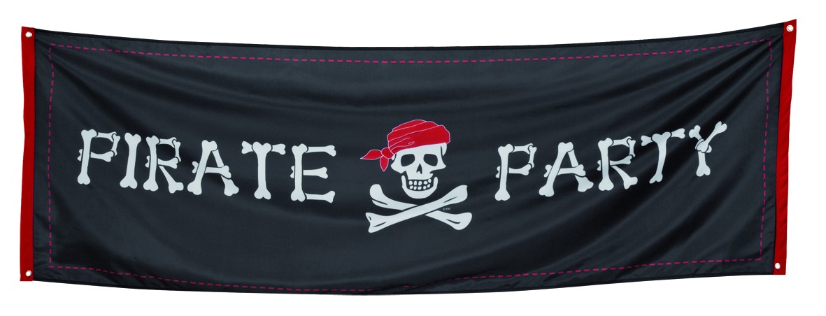 Bannière tête de mort