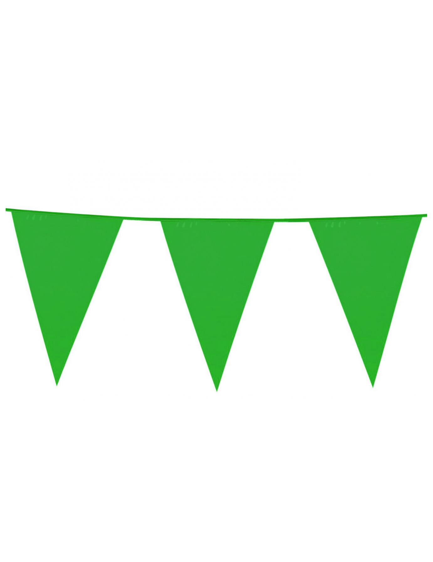 Guirlande fanions verte
