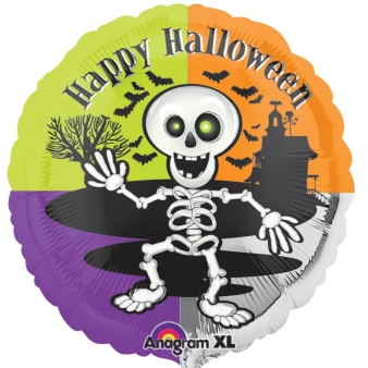 Ballon alluminium Happy Halloween
