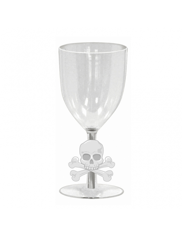 Verre tête de mort Halloween