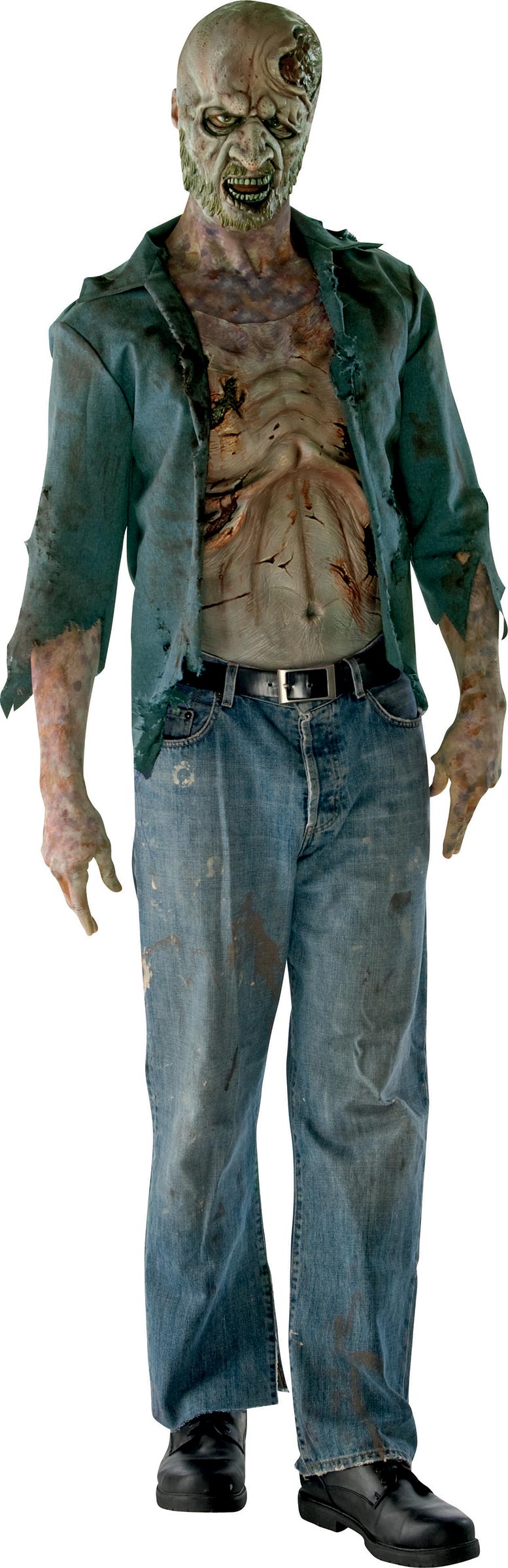 Déguisement zombie décomposé The Walking Dead adulte