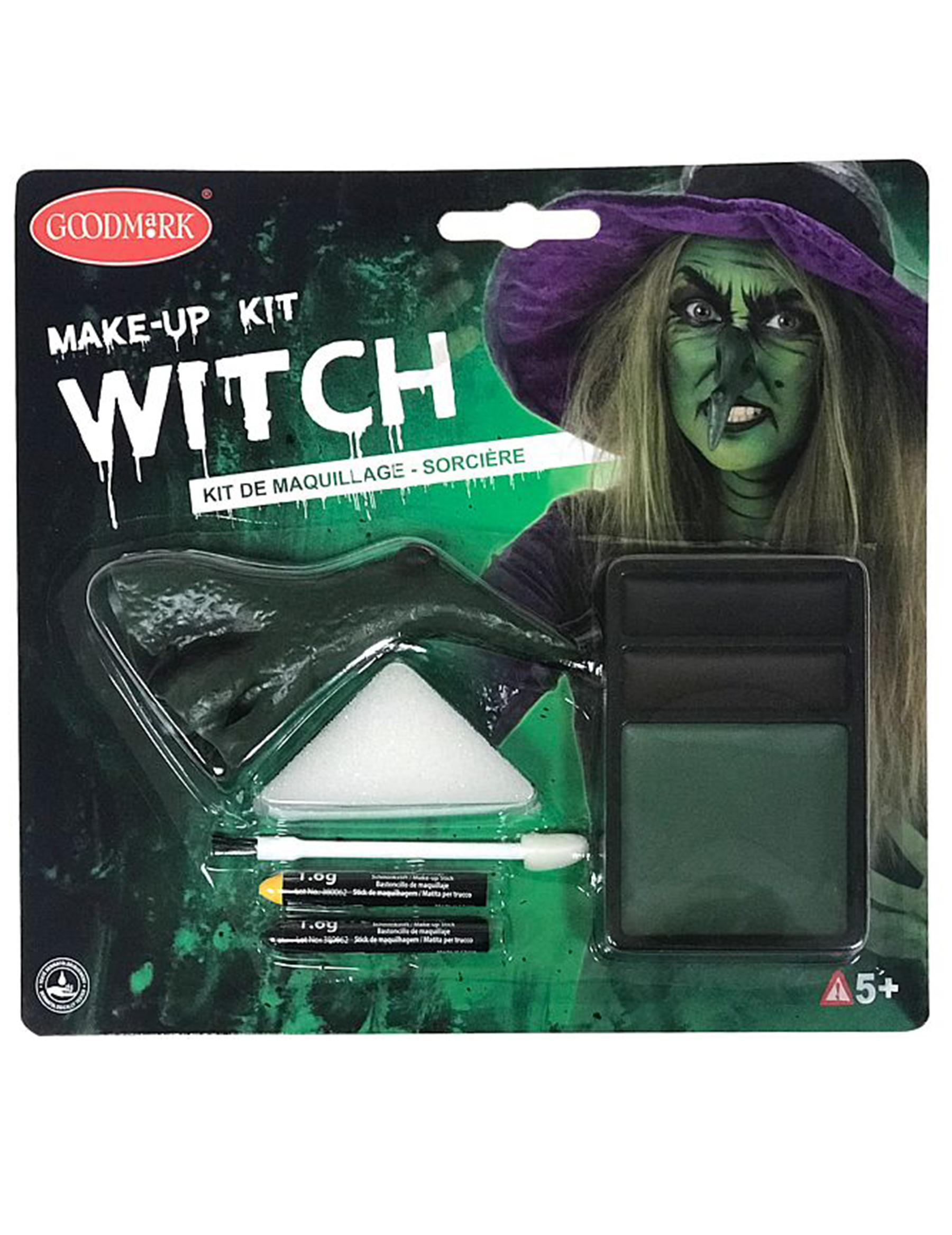 Kit maquillage sorcière adulte halloween