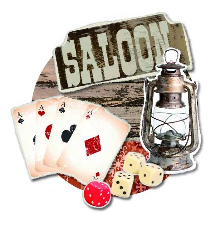 Décoration murale Saloon Western