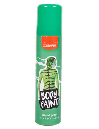 Spray corps et cheveux vert