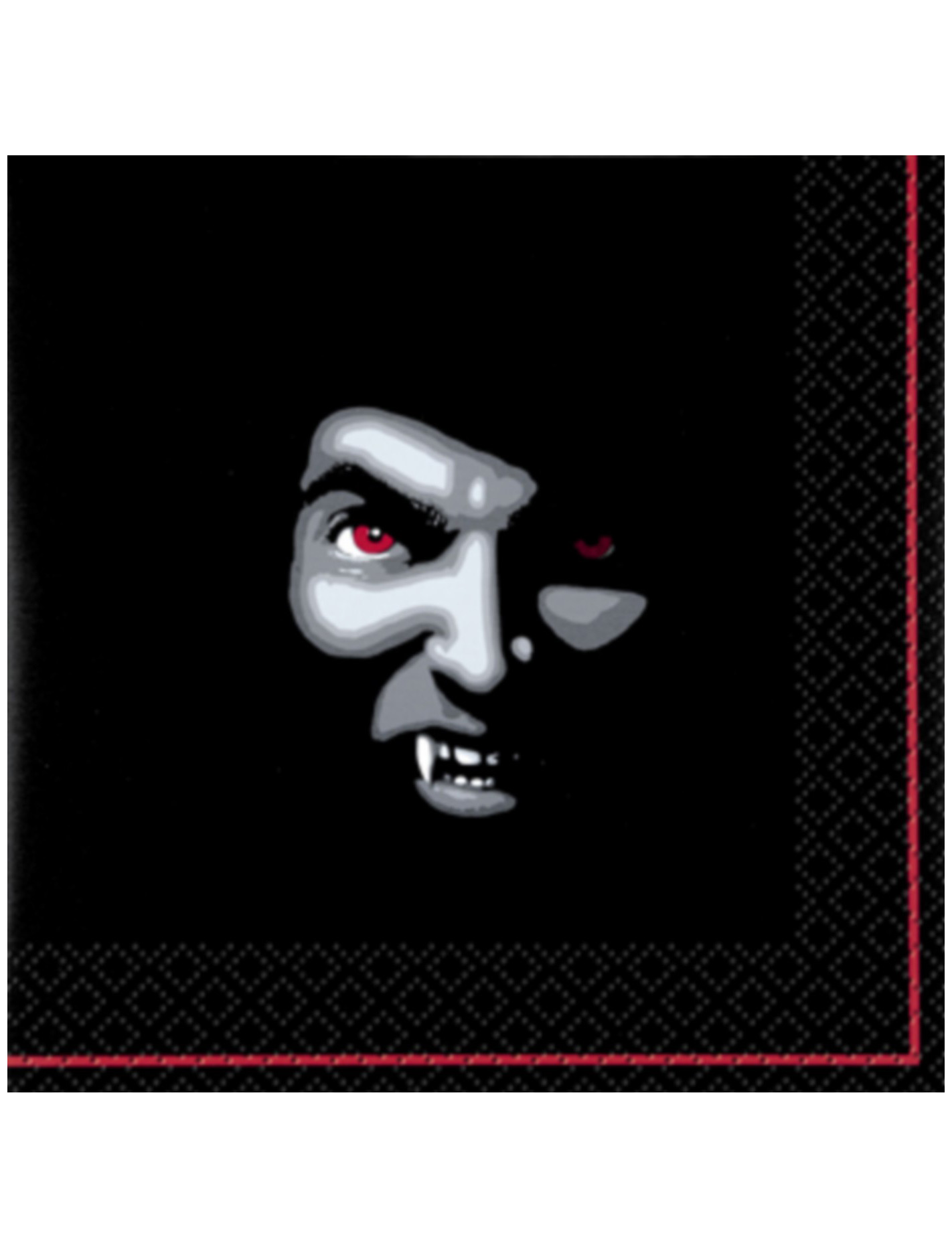 20 Serviettes en papier Vampire Halloween 33 x 33 cm