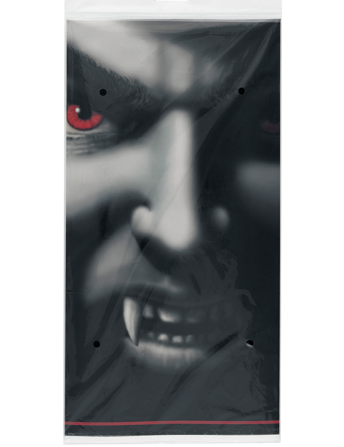 Nappe plastique vampire Halloween