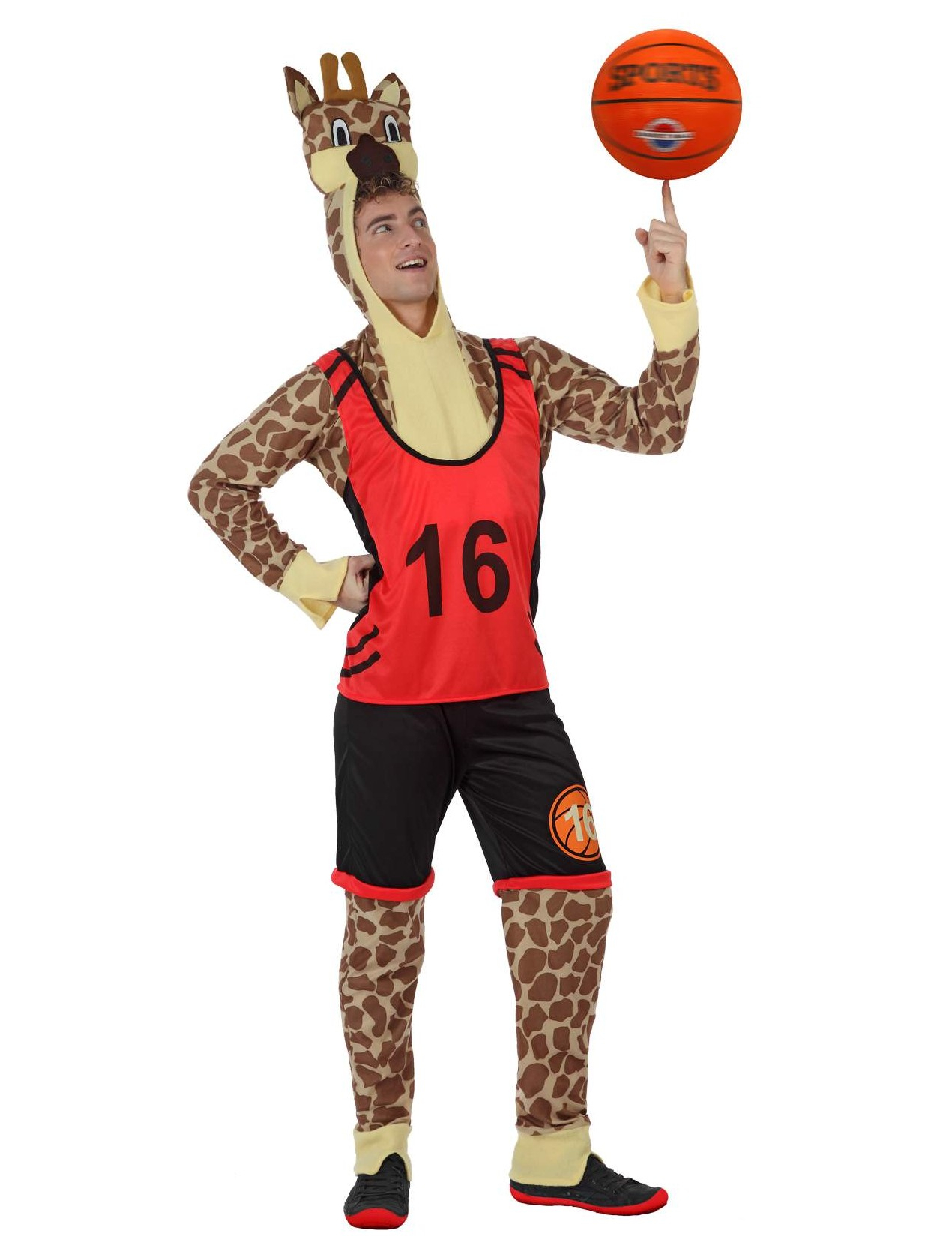 Déguisement girafe basketteuse adulte