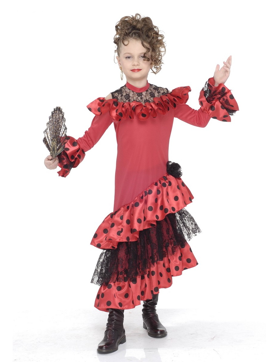 Déguisement danseuse flamenco enfant fille