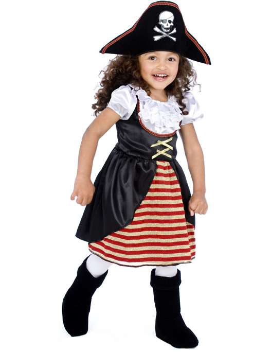 Déguisement  pirate enfant fille