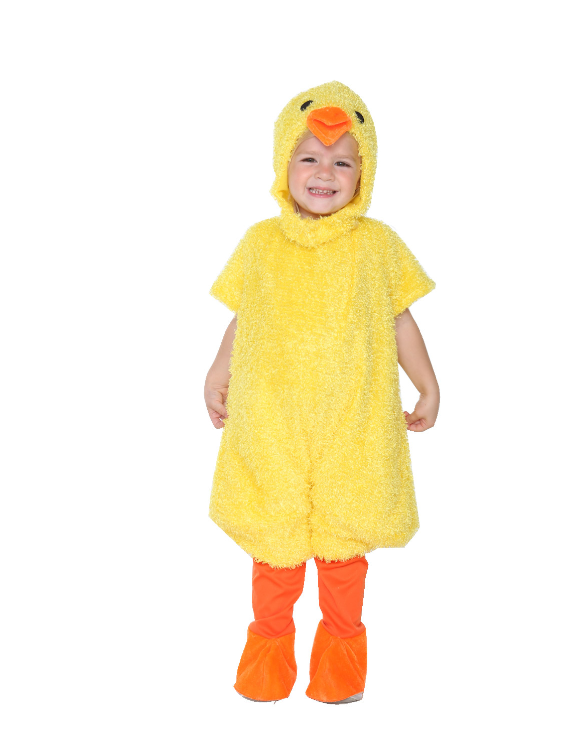 Déguisement poussin en peluche enfant