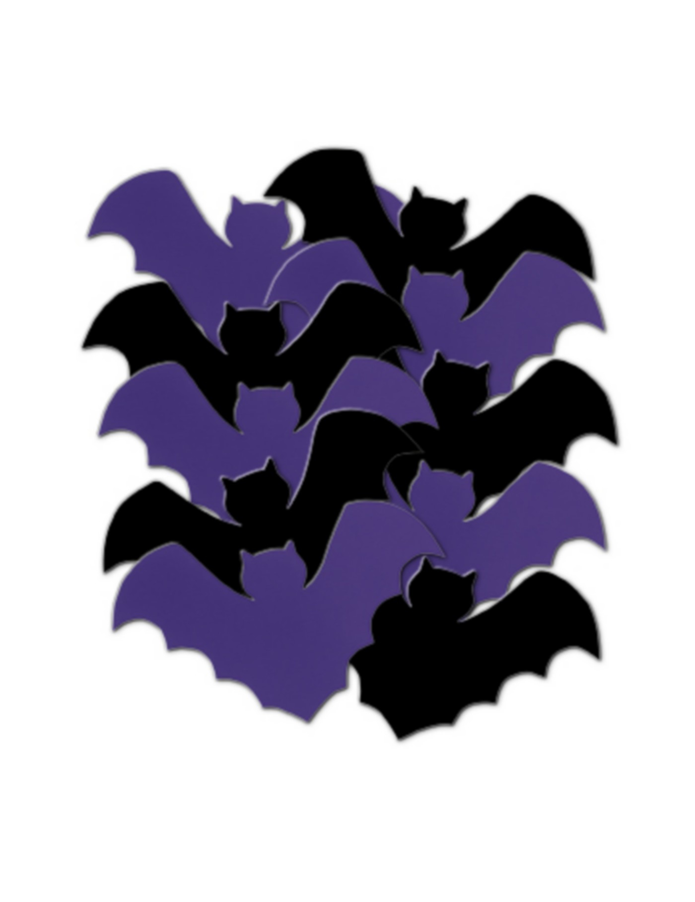 Décorations de table chauve-souris Halloween