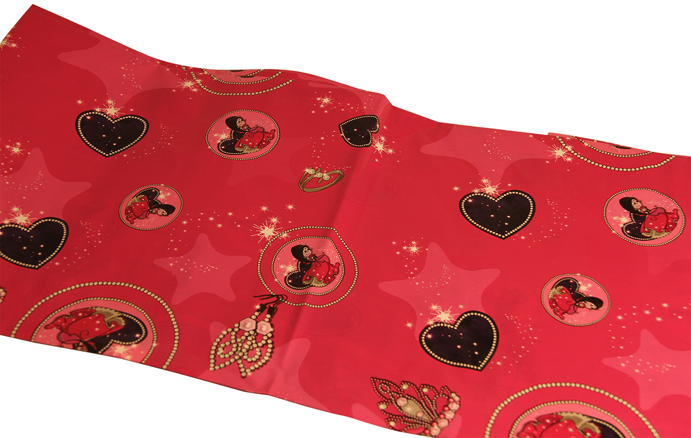 Nappe rose princesse