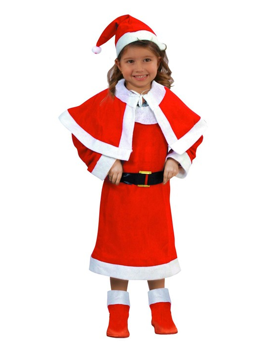 Déguisement mère noël enfant