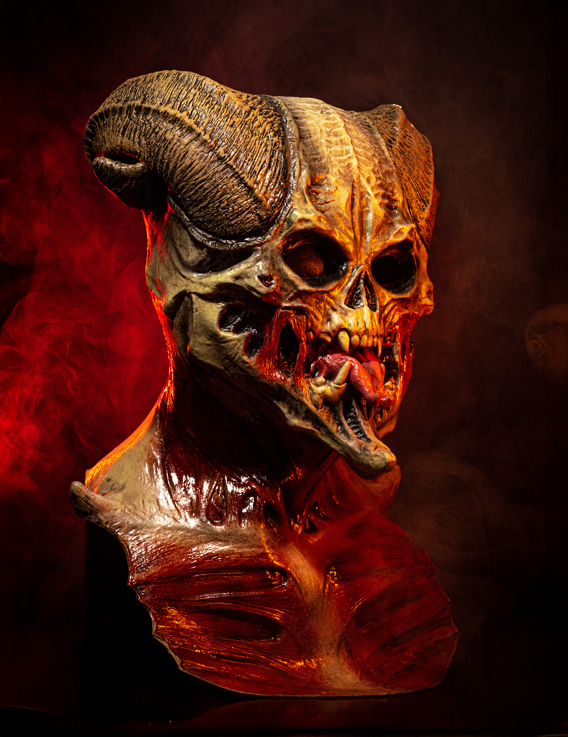 Masque squelette diabolique Adulte Halloween