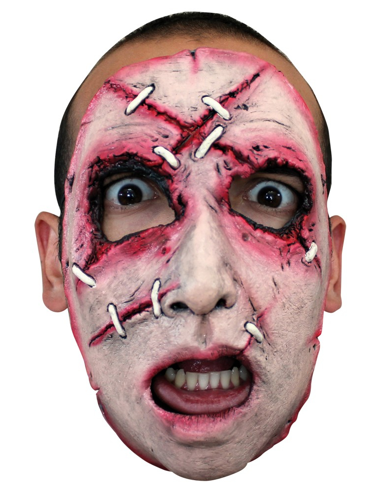 Masque cicatrices agrafées adulte Halloween