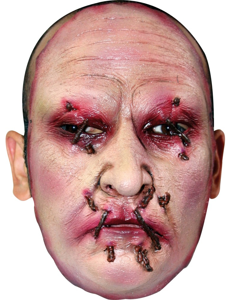 Masque tueur agrafes adulte Halloween