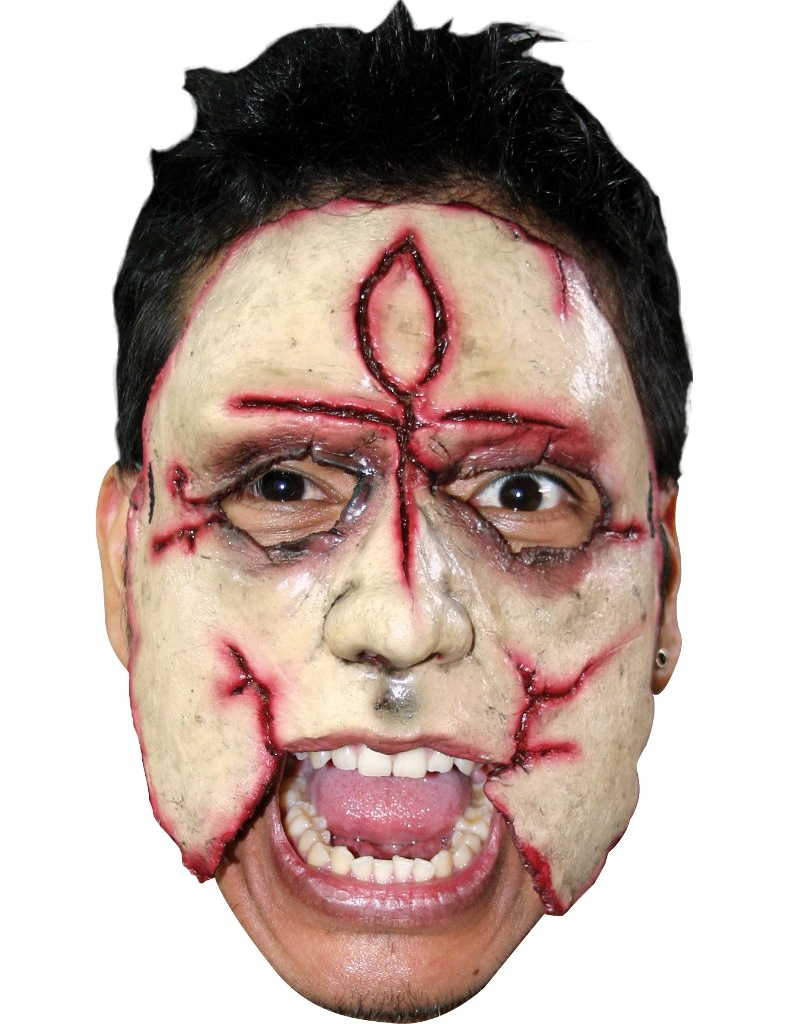 Masque tueur croix adulte Halloween