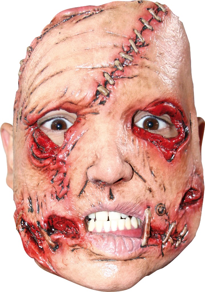 Masque tueur visage défiguré adulte Halloween