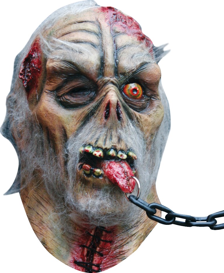 Masque intégral monstre borgne enchaîné adulte Halloween