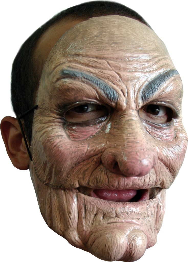 Masque vieil homme adulte