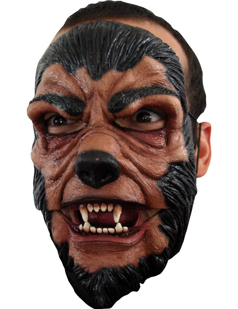 Masque loup-garou adulte Halloween