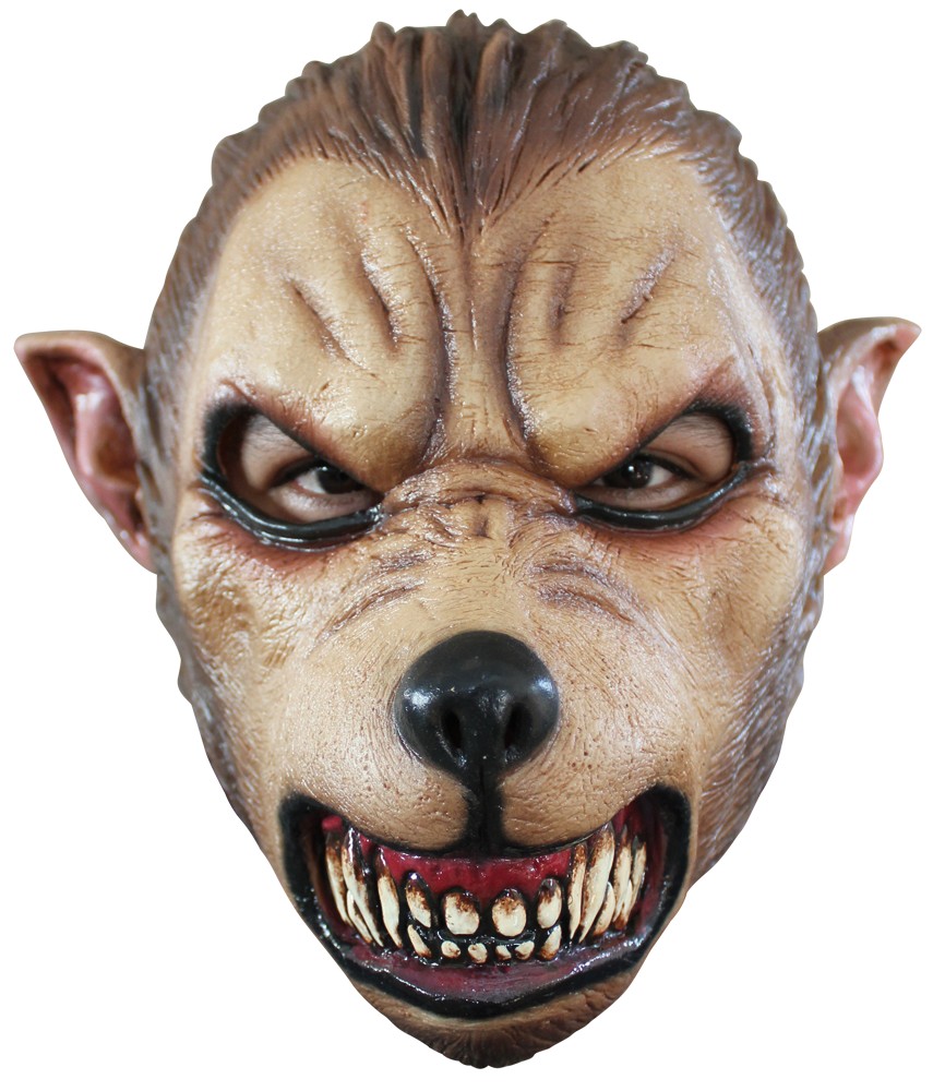 Masque loup féroce adulte Halloween