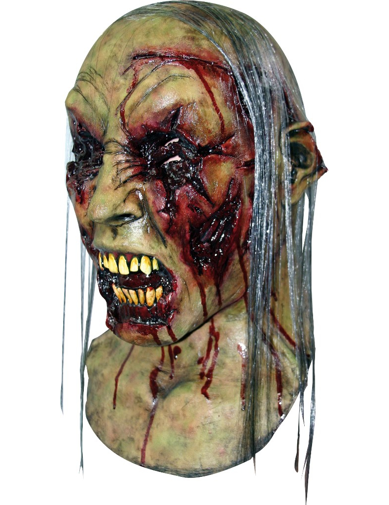 Masque zombie décomposé adulte Halloween